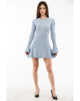 Moschino Multicolor Wool Casual Dress