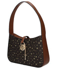 Michael Kors Brown Fabric Handbag