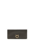PINKO Bicolor Calf Leather Bos Taurus Clutch Bag