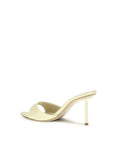 LE SILLA Bicolor Calf Leather Bos Taurus Stiletto Heel Sandals