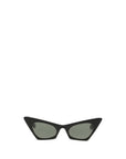 Alexander McQueen Black Plastic Sunglasses