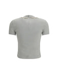 Dolce & Gabbana Gray Cotton T-Shirt