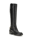 Chloé Black Calf Leather Bos Taurus Lace-Up Boots