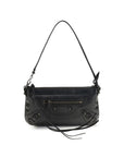 Balenciaga Black Lamb Ovis Aries Aries Shoulder Bag