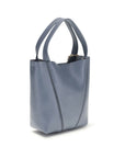 Chloé Blue Calf Leather Bos Taurus Shoulder Bag