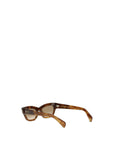 Alexander McQueen Brown Acetate Sunglasses