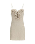 Magda Butrym Beige Lyocell Casual Dress