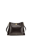 Dolce & Gabbana Brown Calf Leather Bos Taurus Shoulder Bag