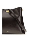 Dolce & Gabbana Brown Calf Leather Bos Taurus Shoulder Bag