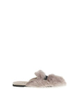 Dolce & Gabbana Gray Lamb Ovis Aries Aries Mules