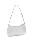 Jacquemus White Calf Leather Bos Taurus Shoulder Bag