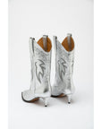 Moschino Multicolor Viscose High Heel Boots