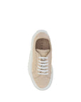 Casadei Beige Other Fibres Platform Sneakers