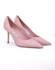 Jimmy Choo Pink Lizard Printed Leather Love 85 Pumps