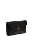 Saint Laurent Black Lamb Ovis Aries Aries Shoulder Bag