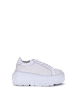 Casadei White Other Fibres Sneakers