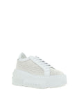 Casadei White Other Fibres Sneakers