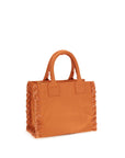 PINKO Orange Cotton Shoulder Bag