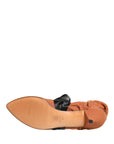 Dolce & Gabbana Brown Black Suede Boots Shoes
