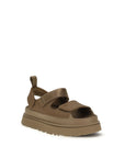 UGG Brown Recycled Polyester Flat Sandals