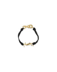 Saint Laurent Black Lamb Ovis Aries Aries Bracelet