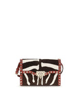 Valentino Garavani Multicolor Calf Leather Bos Taurus Shoulder Bag