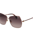 Max Mara Bronze Metal Sunglasses