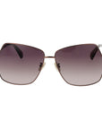 Max Mara Bronze Metal Sunglasses
