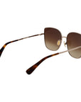 Max Mara Rose Gold Metal Sunglasses
