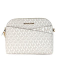 Michael Kors Women'S Back Slip Pocket Signature Canvas Crossbody Bag