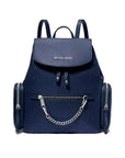 Michael Kors Blue Fur Backpack
