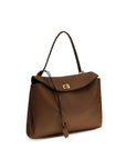 Balenciaga Brown Calf Leather Bos Taurus Shoulder Bag