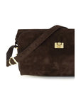 Balenciaga Brown Calf Leather Bos Taurus Shoulder Bag