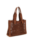 Chloé Brown Raffia Shoulder Bag