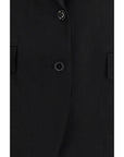 Lardini Black Linen Blazer