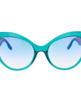Guess Turquoise Stainless Steel Sunglasses