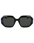 Karl Lagerfeld Black Injected Sunglasses