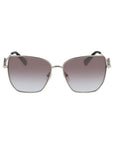 Longchamp Gold Metal Sunglasses