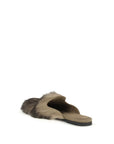 Dolce & Gabbana Gray Lamb Ovis Aries Aries Mules