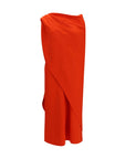 Balenciaga Multicolor Silk Casual Dress