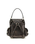 Miu Miu Brown Calf Leather Bos Taurus Backpack