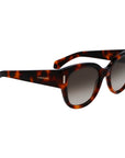 Ferragamo Brown Acetate Sunglasses