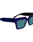 Karl Lagerfeld Blue Injected Sunglasses