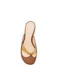 Chloé Brown Calf Leather Bos Taurus Stiletto Heel Sandals