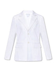 Bottega Veneta White Cotton Blazer