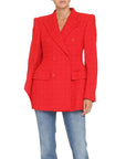 Balenciaga Multicolor Cotton Blazer