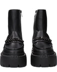Jimmy Choo Black Leather Ankle Boots