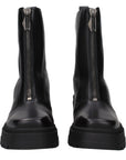 Jimmy Choo Black Leather Ankle Boots