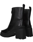 Jimmy Choo Black Leather Ankle Boots