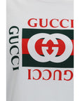 Gucci White Cotton T-Shirt